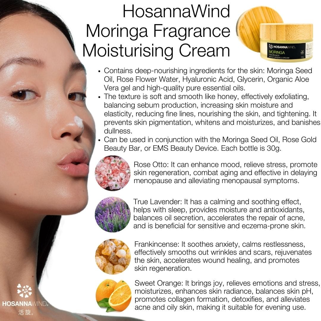 HOSANNAWIND MORINGA FRAGRANCE MOISTURISING CREAM