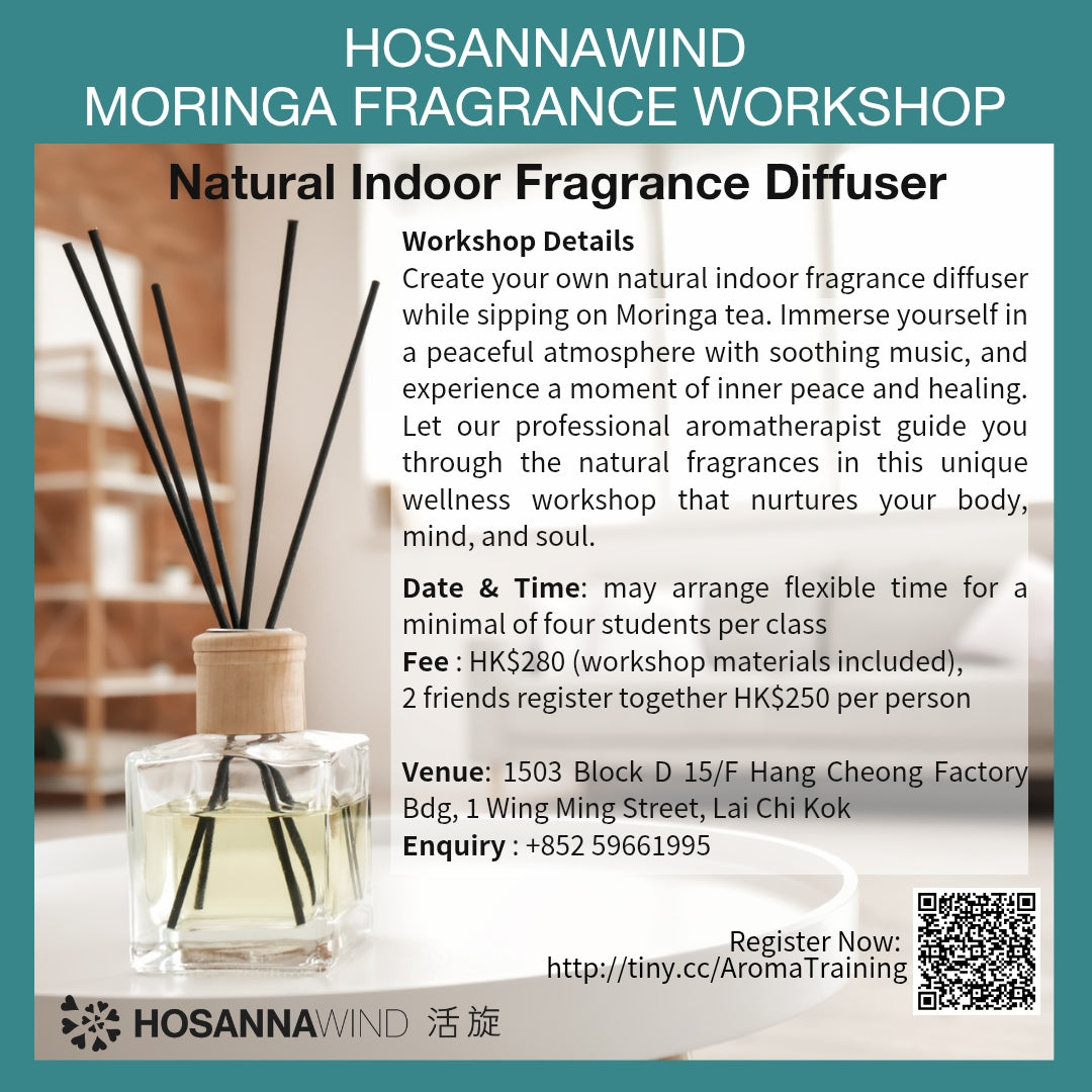 HOSANNAWIND MORINGA FRAGRANCE HEALING WORKSHOP